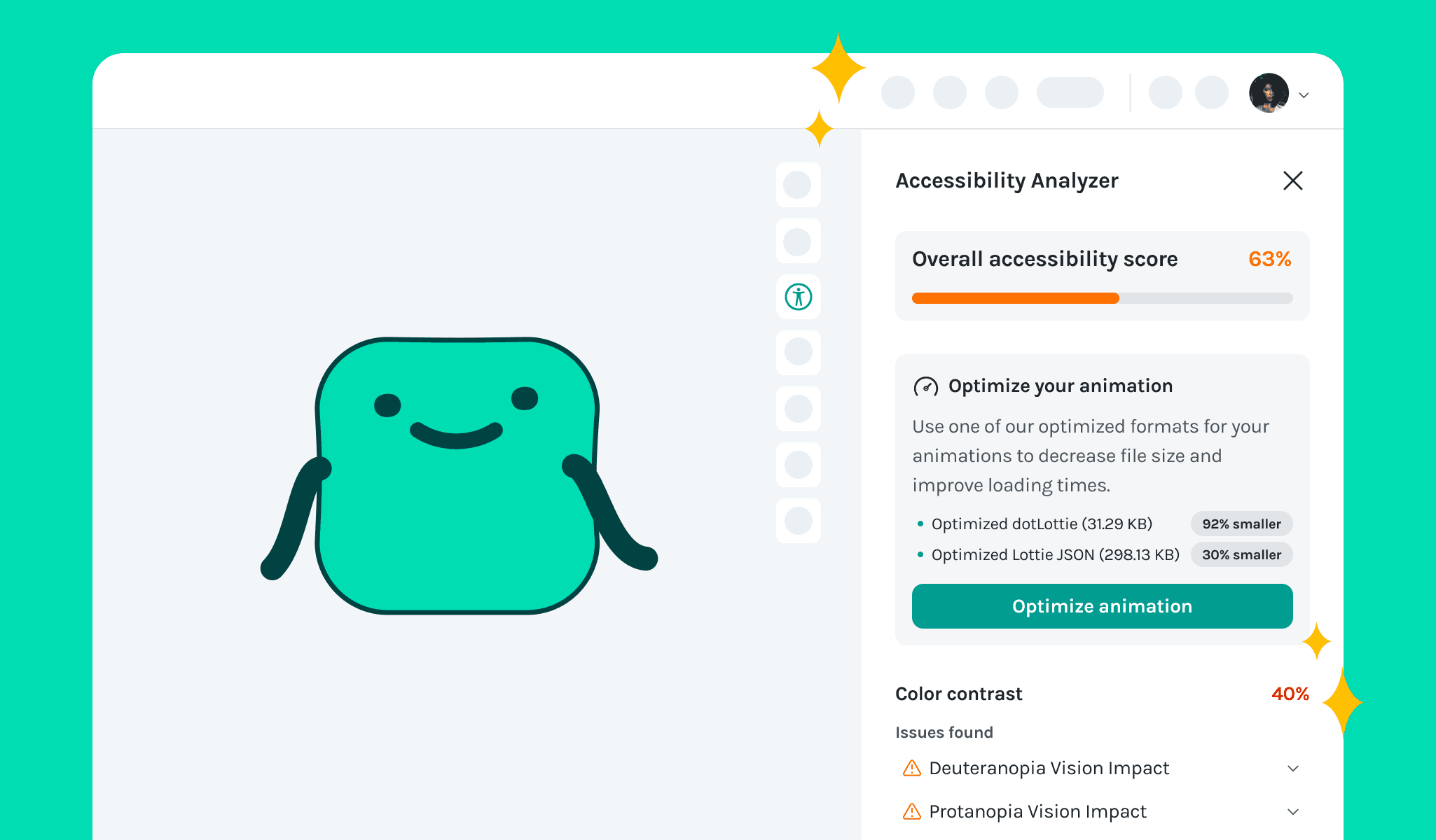 Lottie Accessibility Analyzer v1.0.0