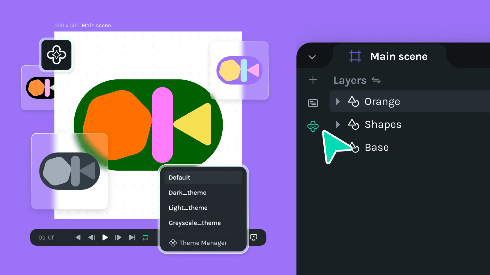 Lottie Theming in Lottie Creator