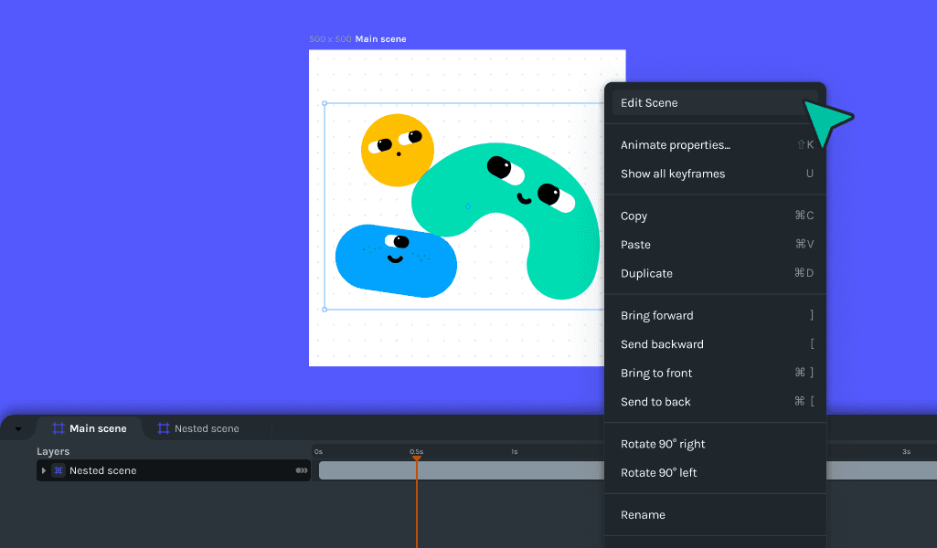 Better Nested Scenes and UI Experience