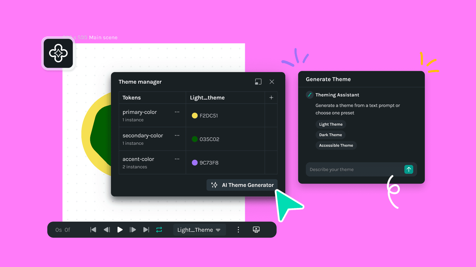 Lottie Creator AI Theme Generator