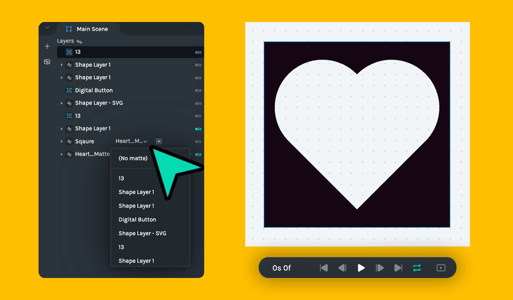 Matte and Mask Support in Creator